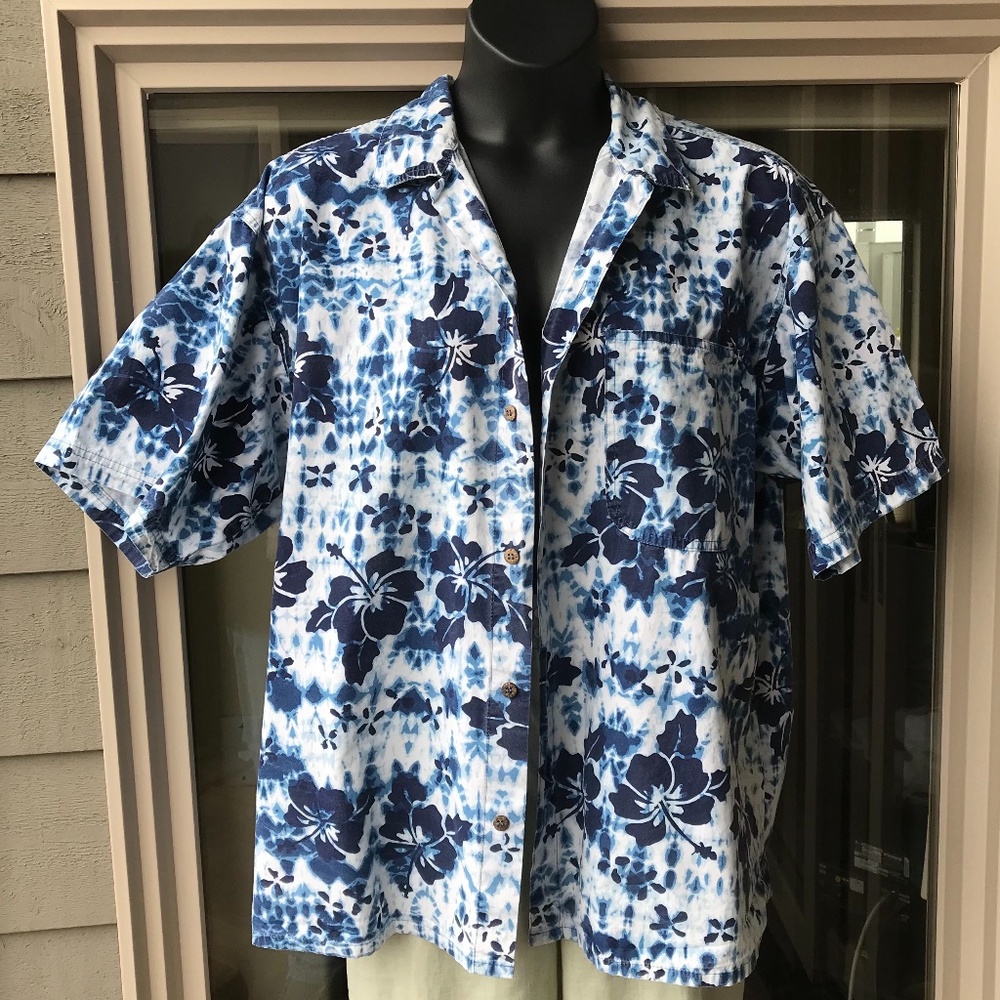 Duke Kahanamoku vintage Hawaiian shirt XL